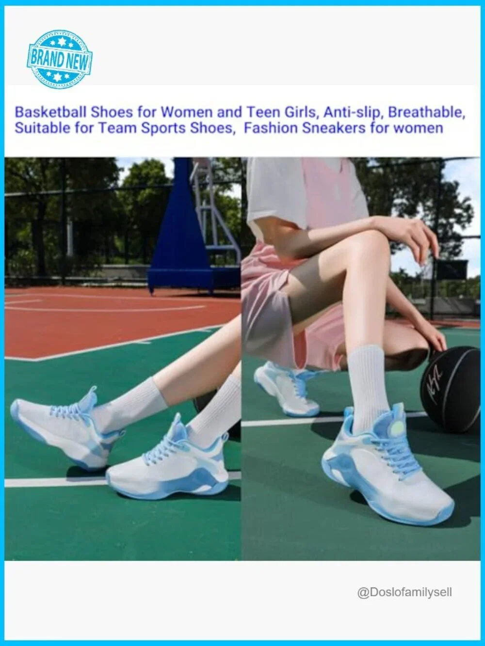 High Top Fashion Sneakers Lightweight Breathable Mesh Athletic Shoes Lace Up